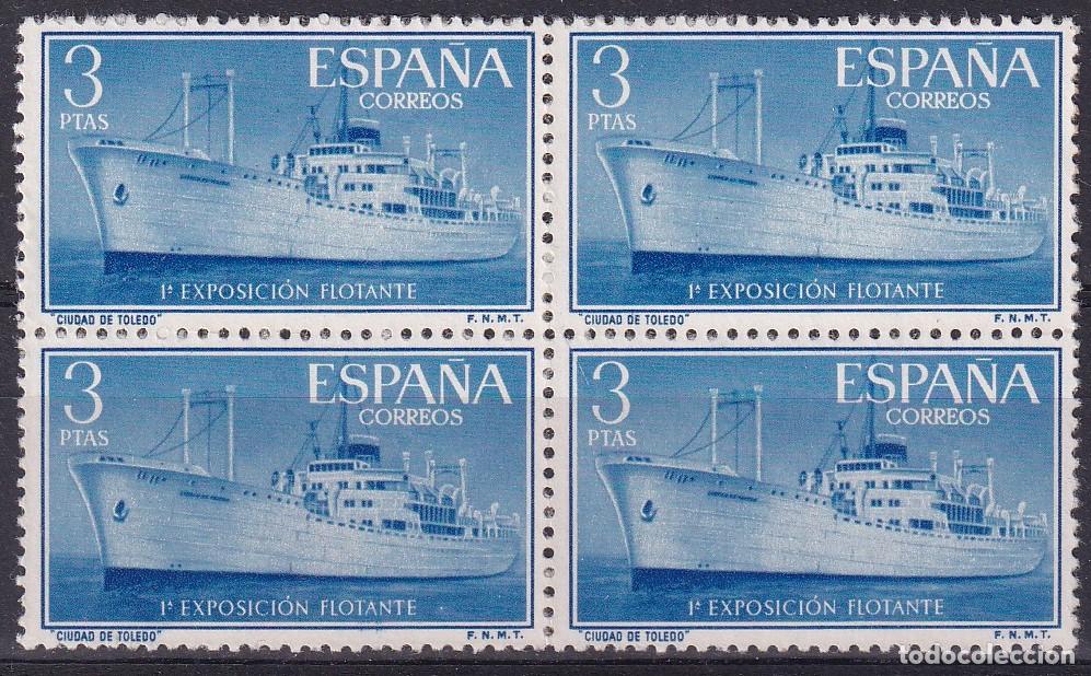 Stamps: Sellos Espa&ntilde;a A&ntilde;o 1956 edifil 1191 en bloque de cuatro nuevo sin fijasello Valor cat. 28&euro;