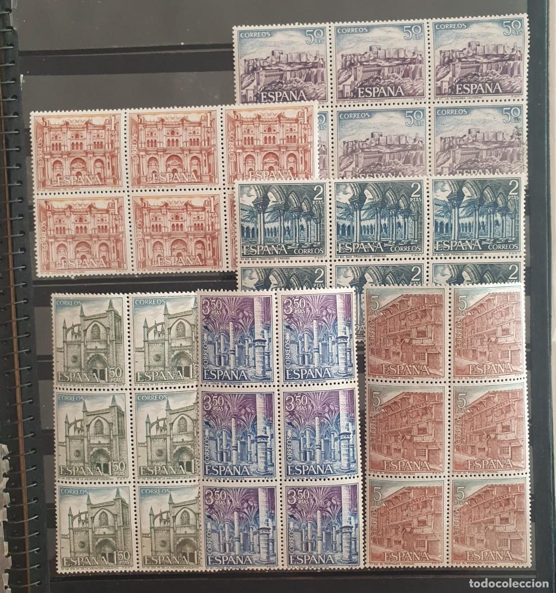 Stamps: SERIE COMPLETA EDIFIL 1982 ** A 1987 ** BLOQUE 4 TURISMO ESPA&Ntilde;A 1970