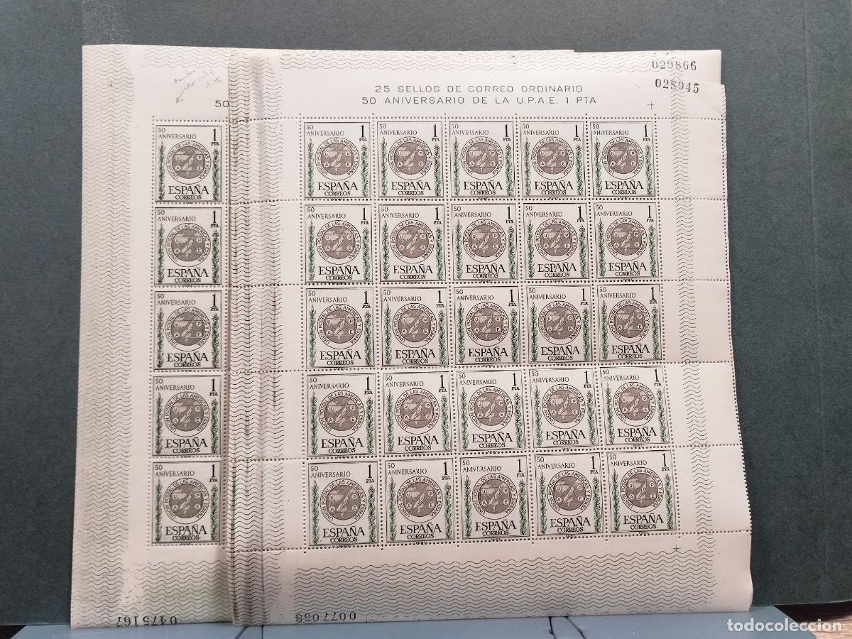 Stamps: FAC ESPA&Ntilde;A EDIFIL 1462. 350 SERIES EN PLIEGO. UPAEP. NUEVAS.