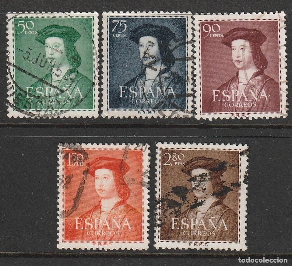 Briefmarken: SERIE DE FERNANDO CORREO TERRESTRE USADA