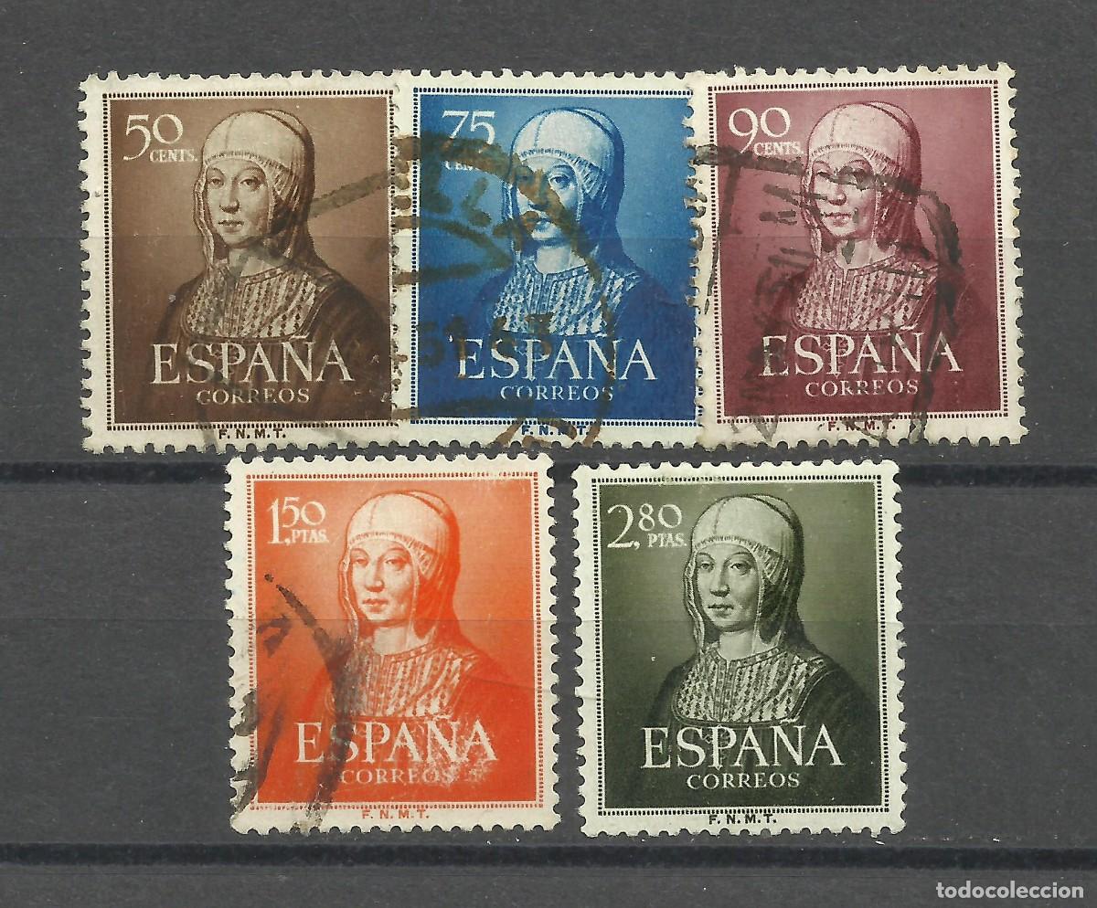 Briefmarken: SERIE DE ISABEL CORREO TERRESTRE USADA