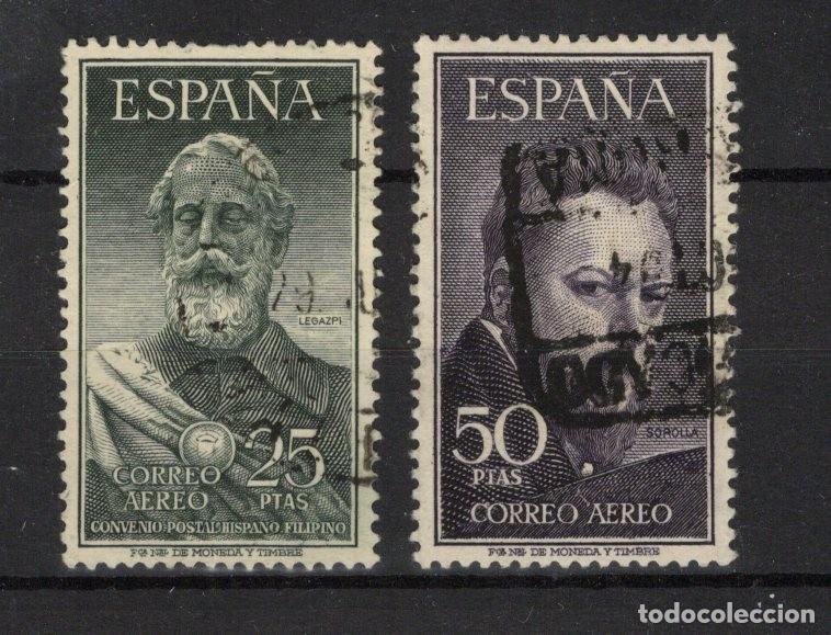 Stamps: PC238 Sellos Espa&ntilde;a a&ntilde;o 1954 EDIFIL 1124/1125&ordm; sellos originales en usado