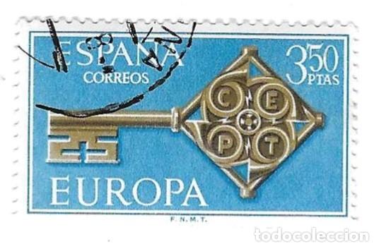 Sellos: Sello usado Espa&ntilde;a. Edifil n&ordm; 1868, Europa CEPT. ref. 1u-1868