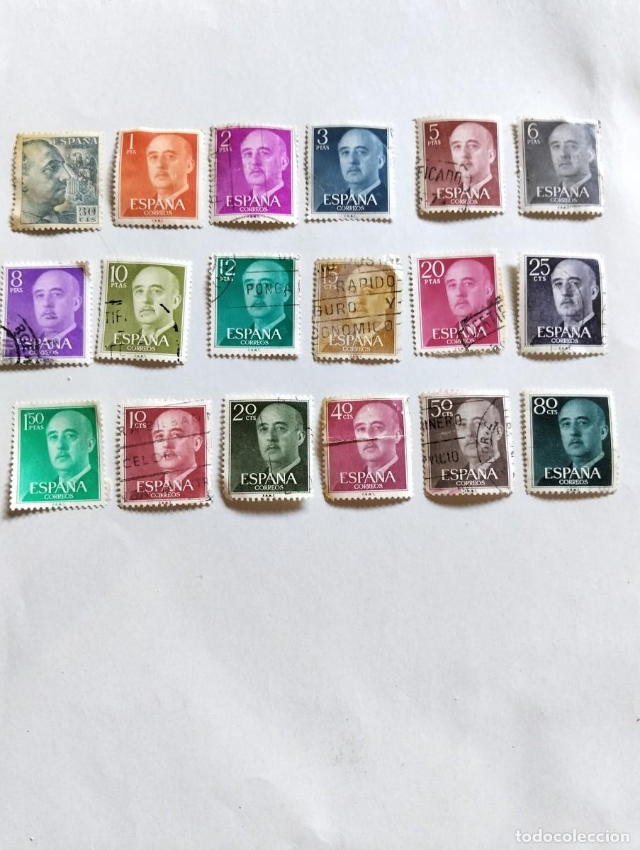 Sellos: Sellos de Franco de 1949 y adelante