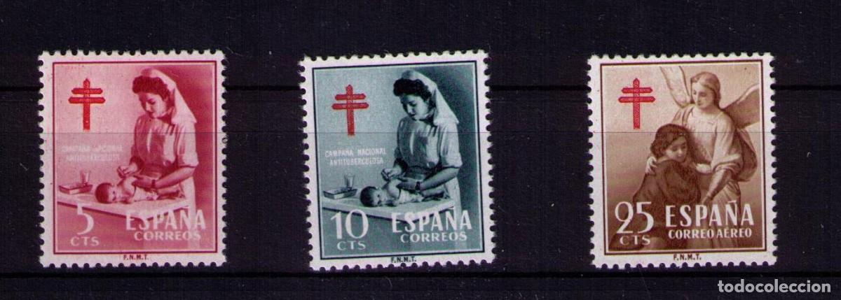 Francobolli: Sellos de Espa&ntilde;a A&ntilde;o 1953 Pro Tuberculosos Sellos nuevos** N&ordm; Edifil 1121/22