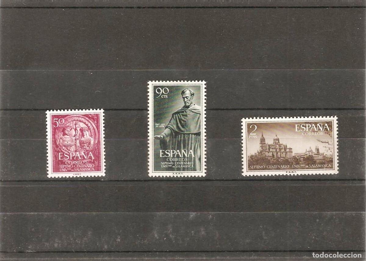 Francobolli: Sellos de Espa&ntilde;a A&ntilde;o 1953 Universidad de Salamanca Sellos nuevos** N&ordm; Edifil 1126/28