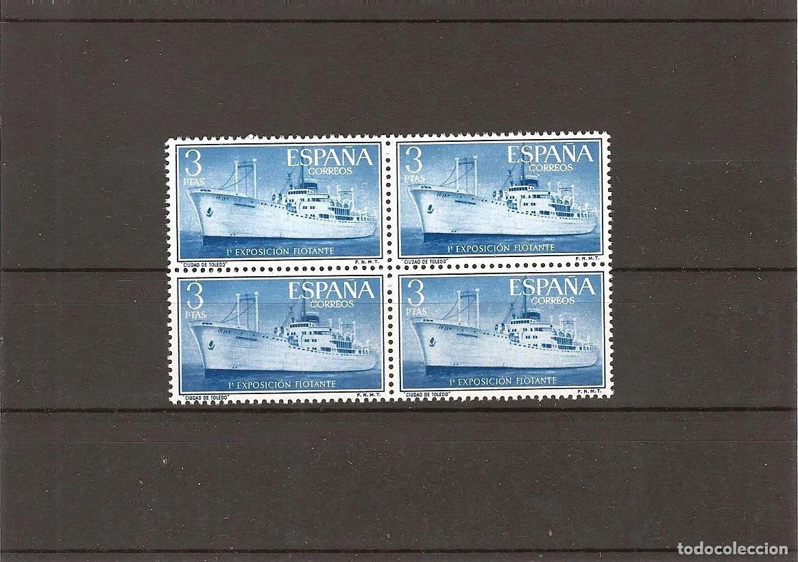 Stamps: Sellos de Espa&ntilde;a A&ntilde;o 1956 Ciudad de Toledo Sellos nuevos** en bloque de 4 N&ordm; Edifil 1191