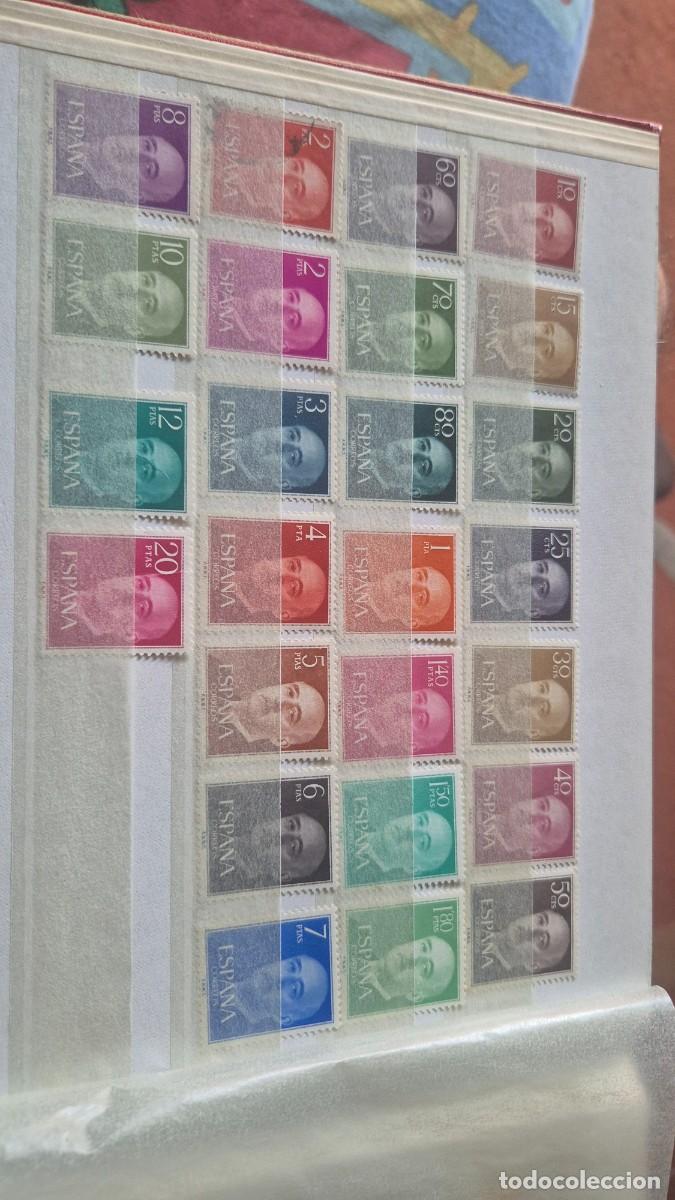 Sellos: LOTE DE SELLOS DE ESPA&Ntilde;A GENERAL FRANCO. A&Ntilde;OS 1955/1956, 1974/1975