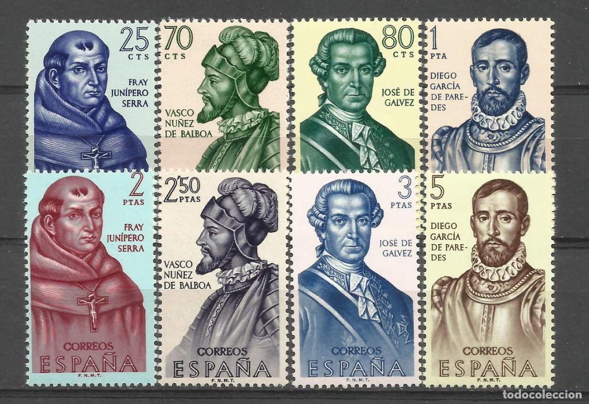 Sellos: SERIE DE FORJADORES DE AMERICA DE 1.963 - Foto 1