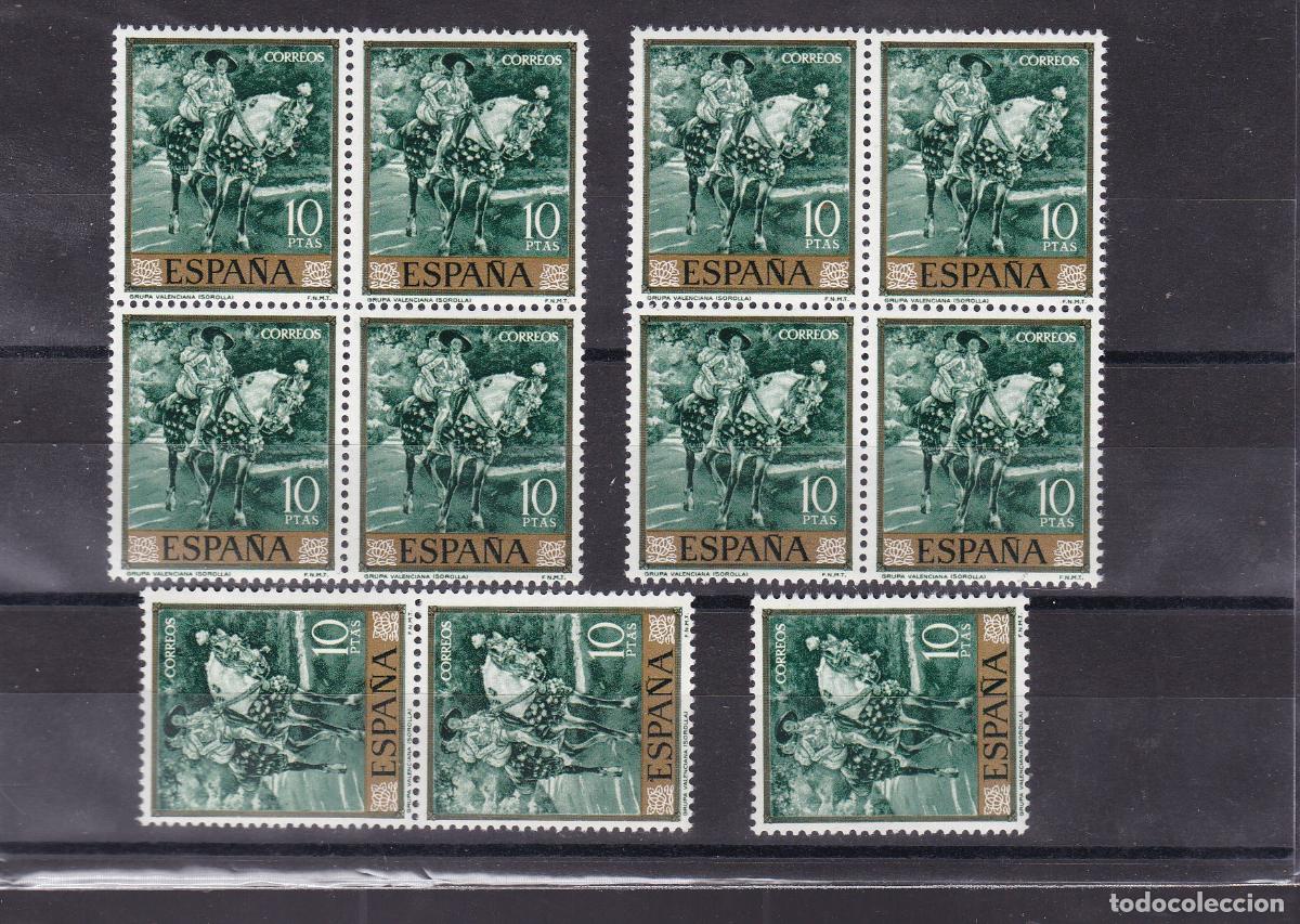 Sellos: FC-89-SOROLLA Edifil 1566/75 x 11 Series Nuevas ** Sin Fijasellos . LUJO