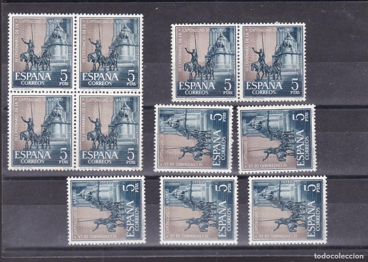Sellos: FC-102-CAPITALIDAD DE MADRID Edifil 1388/93 x 11 Series Nuevas ** Sin Fijasellos . LUJO