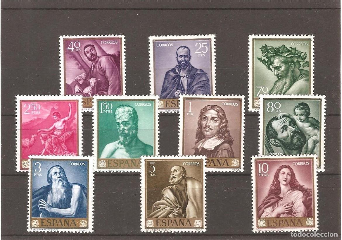 Stamps: Sellos de Espa&ntilde;a A&ntilde;o 1963 Pintor Ribera Sellos nuevos** N&ordm; Edifil 1498/07