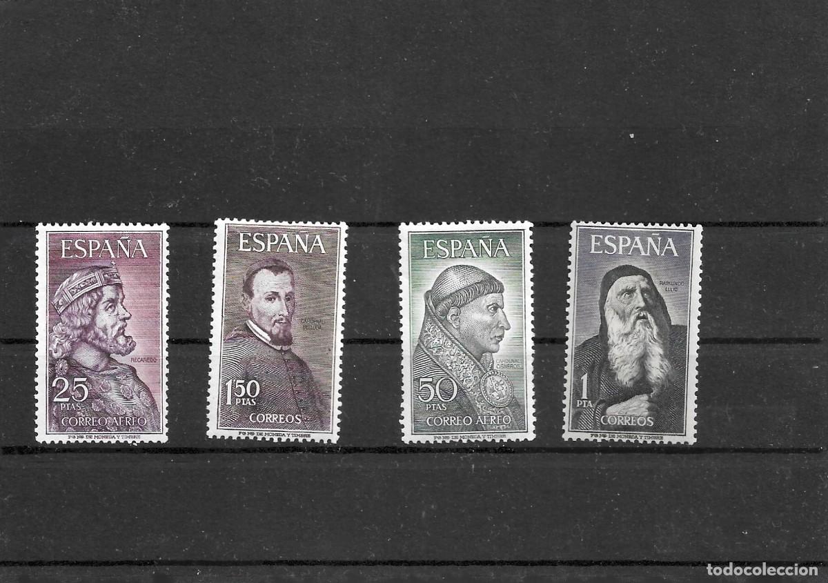 Selos: Sellos de Espa&ntilde;a A&ntilde;o 1963 Personajes Sellos nuevos ** N&ordm; Edifil 1536/39