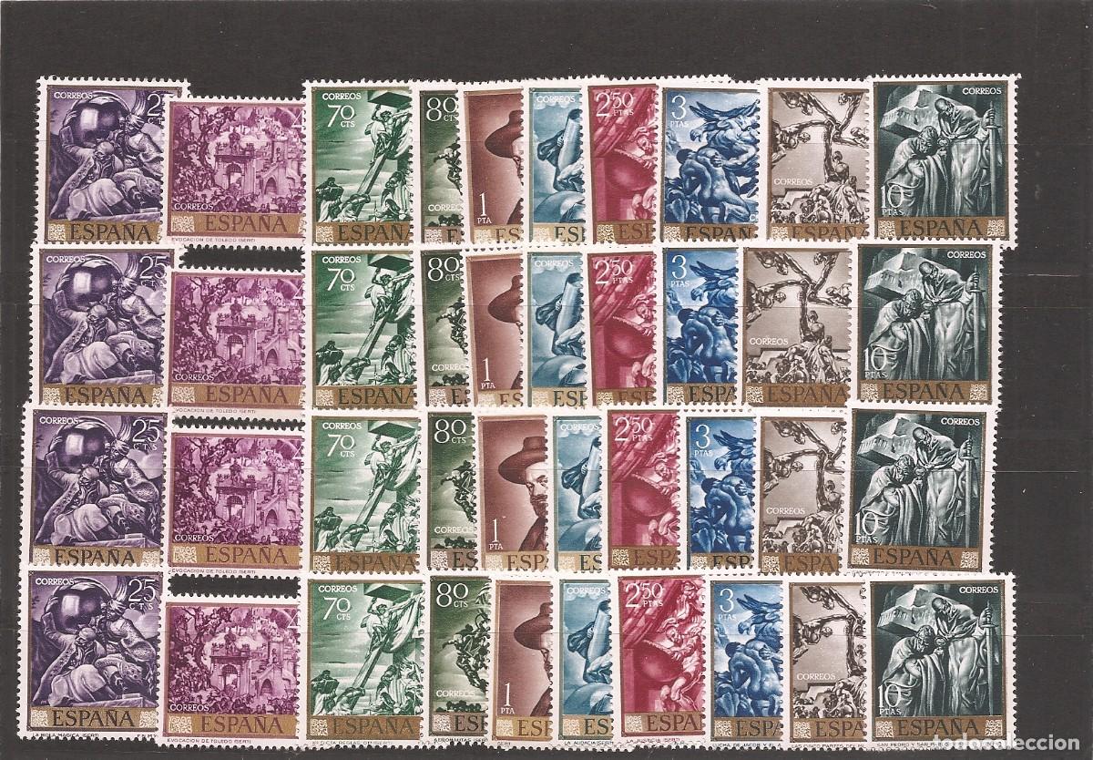 Selos: Sellos de Espa&ntilde;a A&ntilde;o 1966 Pintor Sert 4 Series nuevas** completas N&ordm; Edifil 1710/19