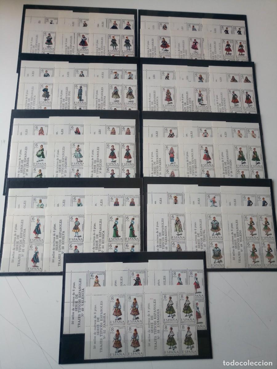 Stamps: Todas las series de trajes con borde de hoja Edifil 767 AL 2014 En Nuevo**