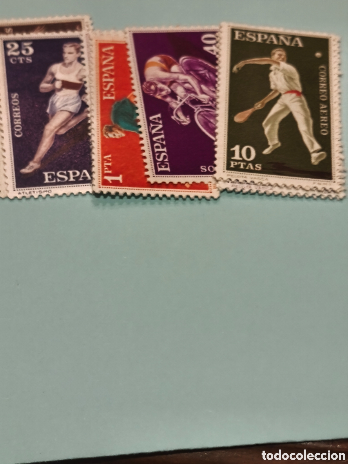 Stamps: Serie completa de Espa&ntilde;a 2 centenario nueva con su goma** impecable ver im&aacute;genes deportes