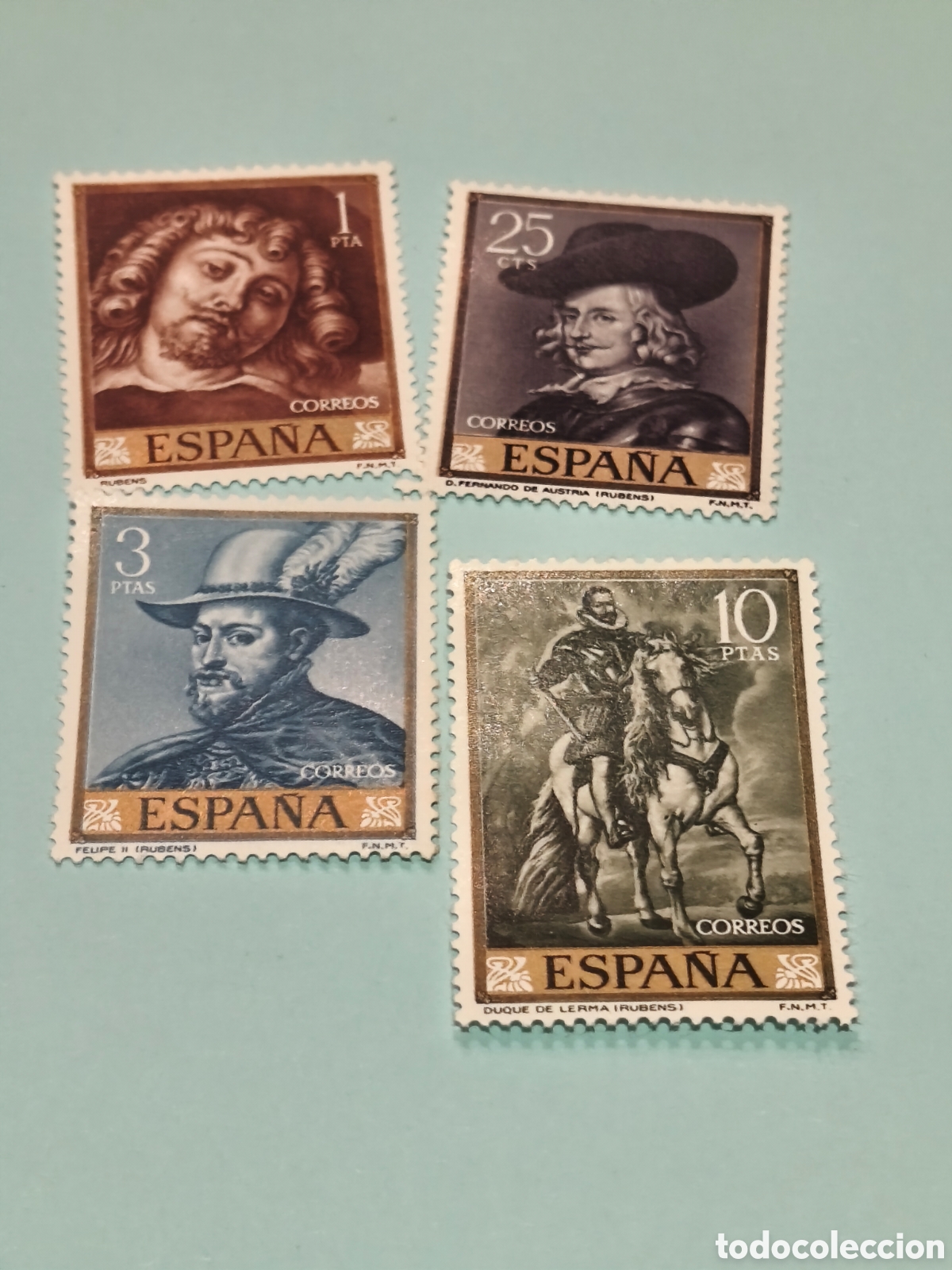 Selos: Serie completa de Espa&ntilde;a nueva con goma** rubens escasa ver imagenes