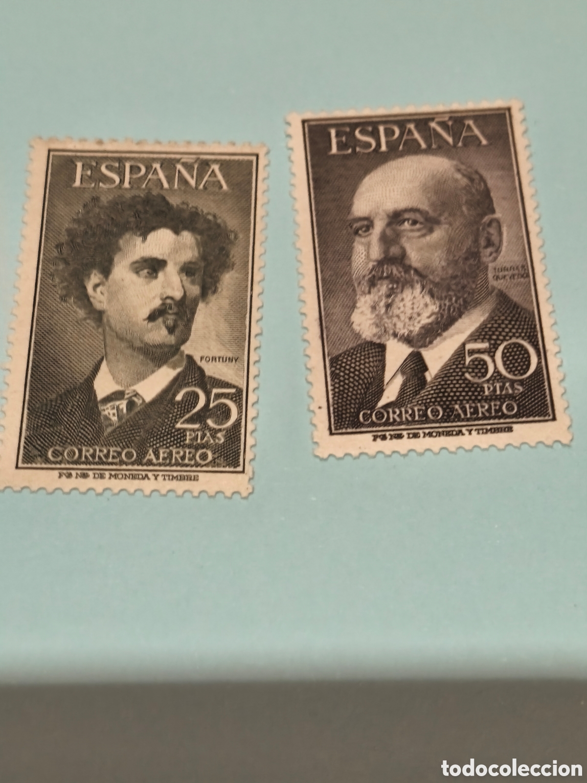 Sellos: Serie completa de Espa&ntilde;a nueva con goma** Fortuny y Quevedo nueva con goma impecable** ver