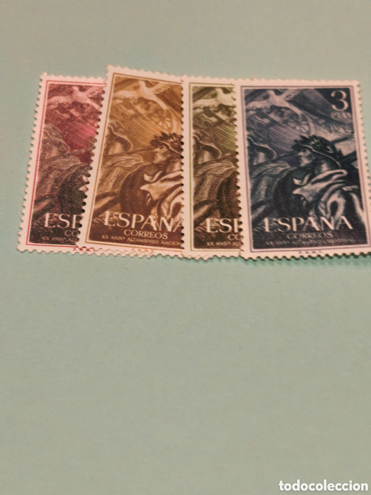 Briefmarken: Serie completa de Espa&ntilde;a muy escasa nueva con su goma** impecable ver imagenes