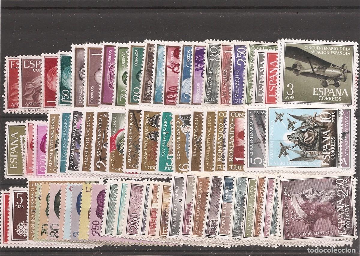 Briefmarken: Sellos de Espa&ntilde;a A&ntilde;o 1961 A&ntilde;o completo Sellos nuevos** NO Incluye Hojitas Vel&aacute;zquez N&ordm; Edifil 1326/6
