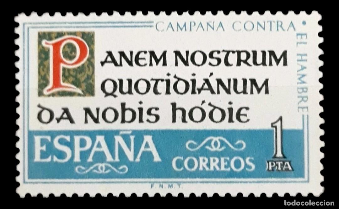 Sellos: ESPA&Ntilde;A 1963 CAMPA&Ntilde;A CONTRA EL HAMBRE. EDIFIL 1512. NUEVO - MNH