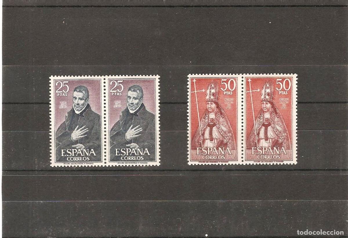 Sellos: Sellos de Espa&ntilde;a A&ntilde;o 1970 Personajes , Sellos nuevos** en pareja N&ordm; Edifil 1960/61