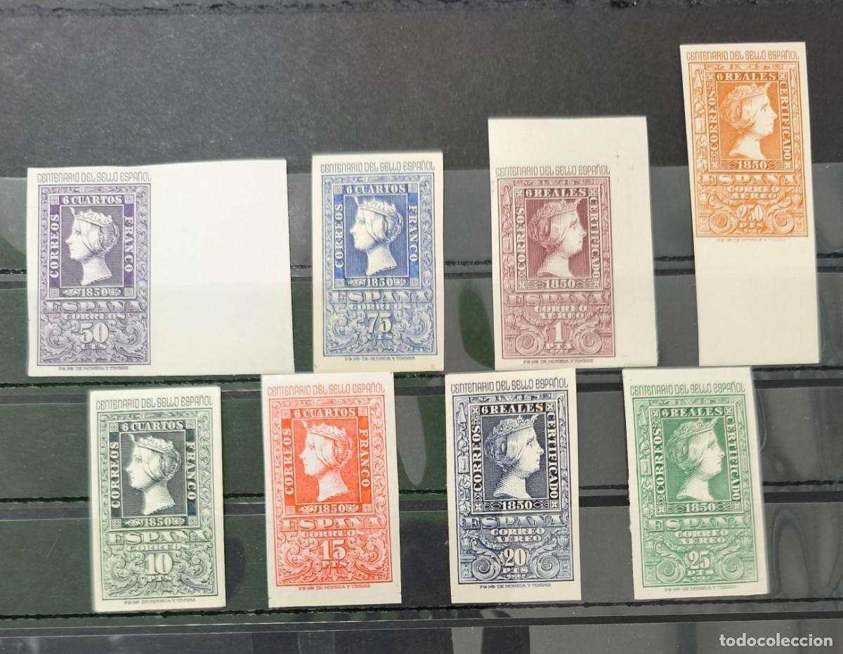 Sellos: ESPA&Ntilde;A. EDIFIL 1075/82 ** CENTENARIO DEL SELLO ESPA&Ntilde;OL. CAT&Aacute;LOGO 425 &euro;