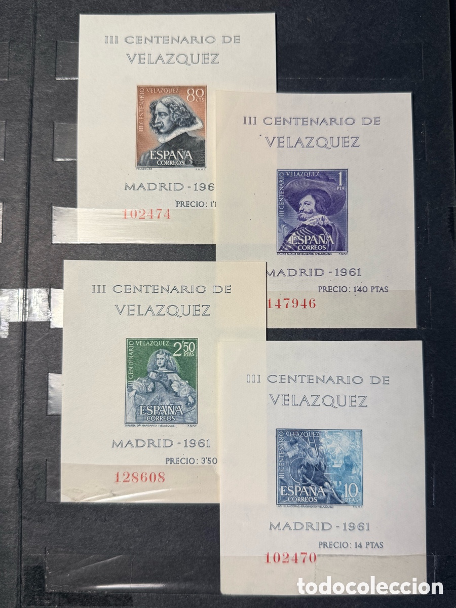 Timbres: Espa&ntilde;a. 1961. Estado Espa&ntilde;ol. Edifil 1344/1347. Nuevos **