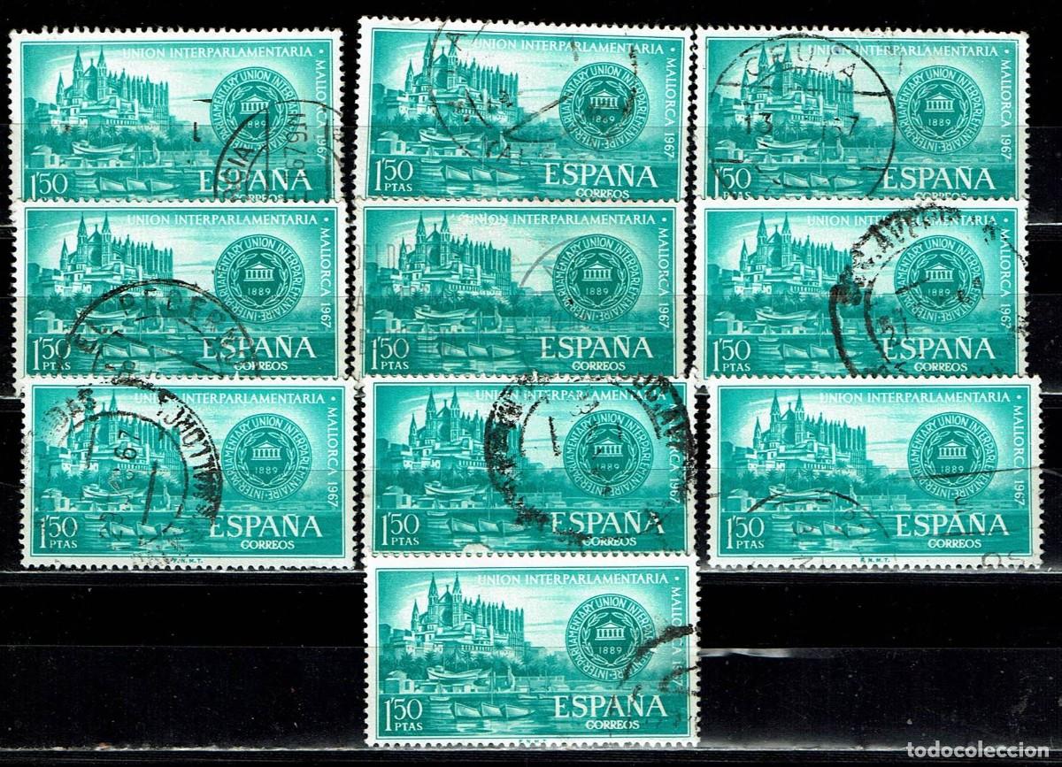 Sellos: ESPA&Ntilde;A 1967 - EDIFIL 1789 USADOS - LIQUIDAC. 10 SELLOS