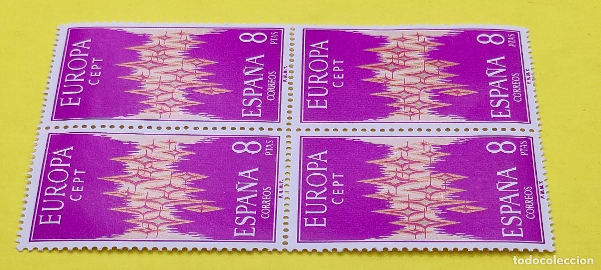 Sellos: Espa&ntilde;a 1972. Edifil 2091. Europa CEPT. Nuevos. Bloque de 4