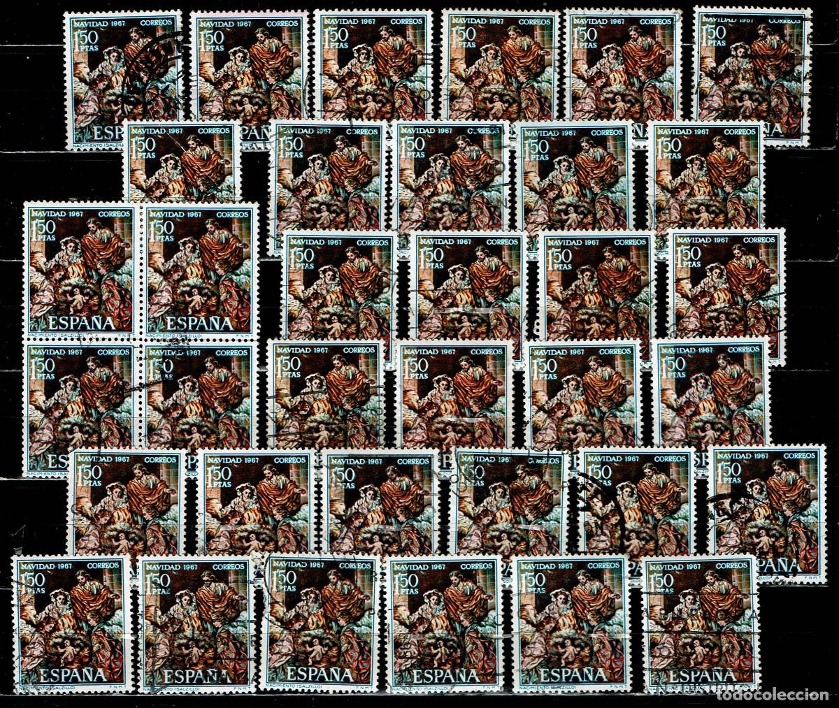 Stamps: ESPA&Ntilde;A 1967 - EDIFIL 1838- USADO - LIQUIDACI&Oacute;N 35 SELLOS