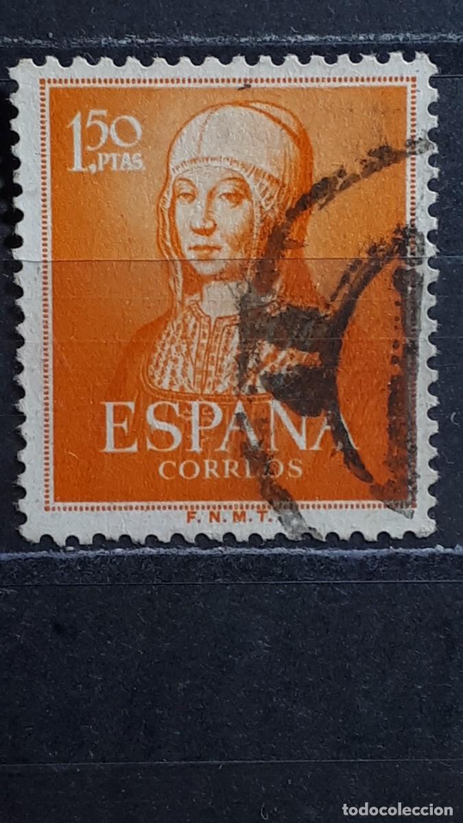 Sellos: ESPA&Ntilde;A. A&Ntilde;O 1951. &deg;. Edifil 1095