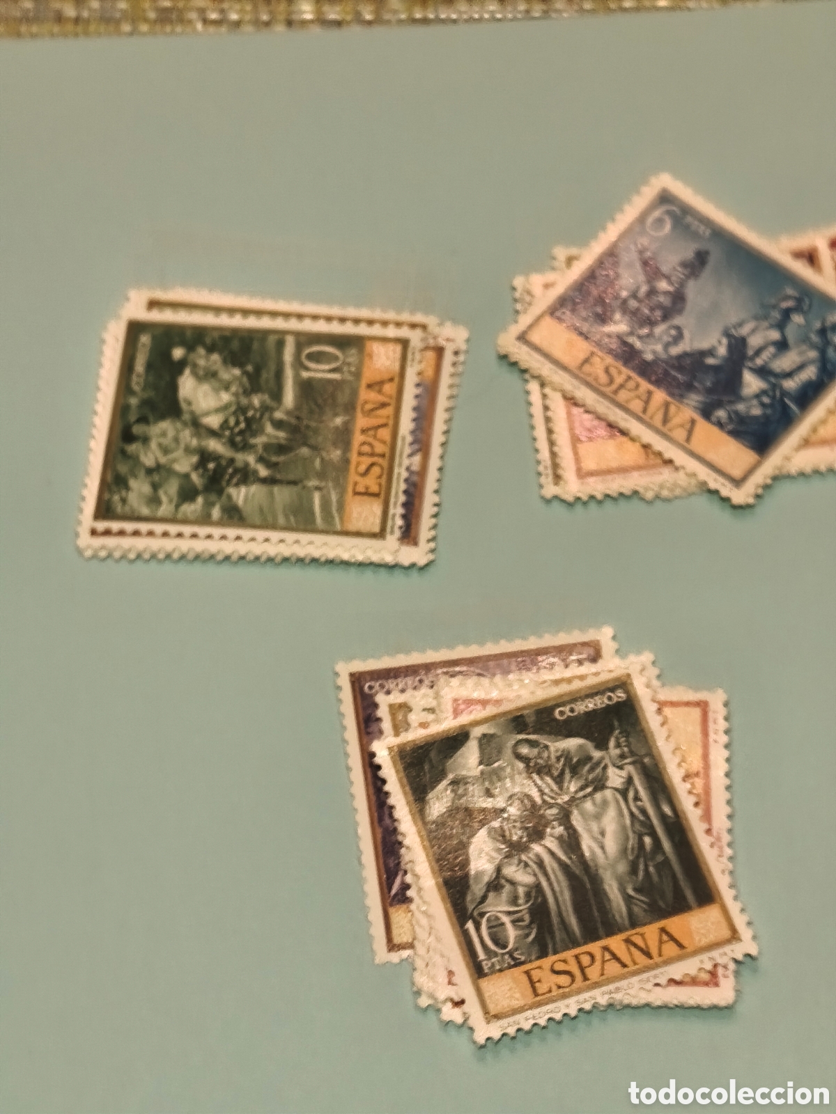 Sellos: 3 series de Espa&ntilde;a pintura nuevas completas con su goma** impecables ver im&aacute;genes