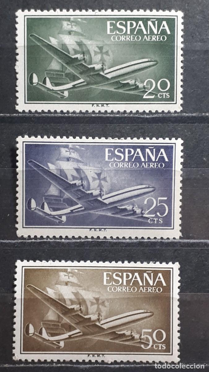 Sellos: ESPA&Ntilde;A. A&Ntilde;O 1955. **. EDIFIL 1169/71.