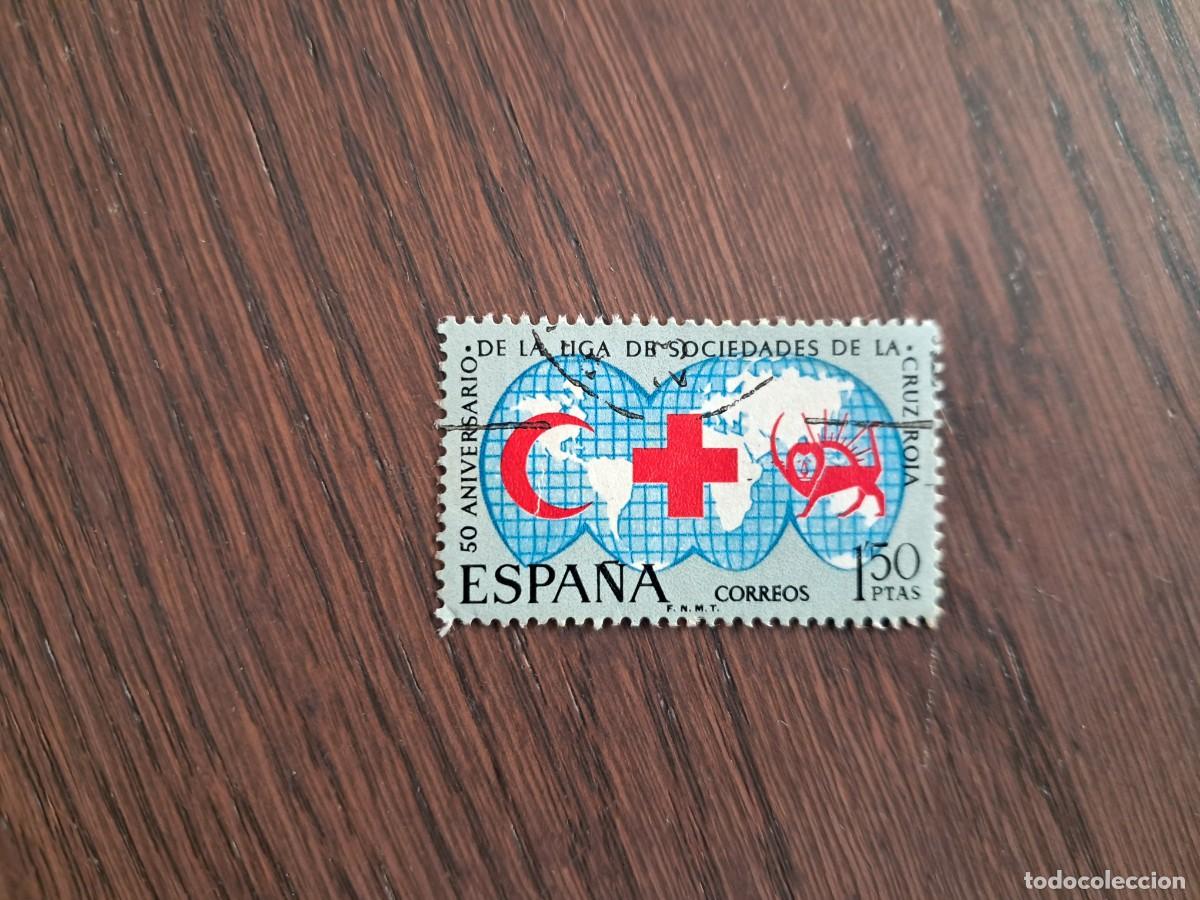 Sellos: Edifil 1925 sellos Espa&ntilde;a a&ntilde;o 1969 Usados Cruz Roja
