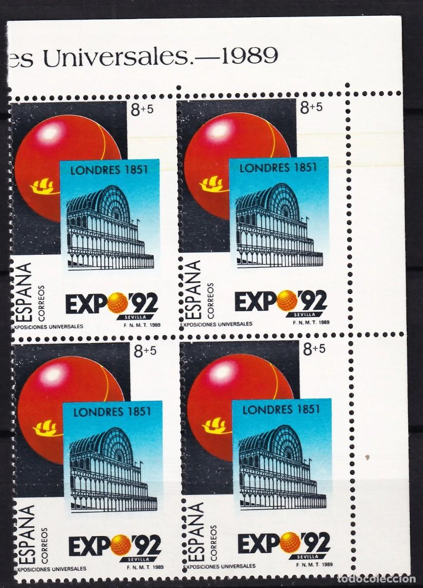 Sellos: ESPA&Ntilde;A, 1989 EDIFIL N&ordm; 2990dh /**/, [Dentado vertical desplazado horizontalmente.]