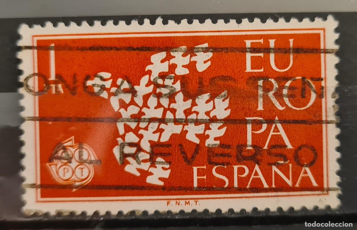 Selos: Sello usado de Espa&ntilde;a 1961: Europa