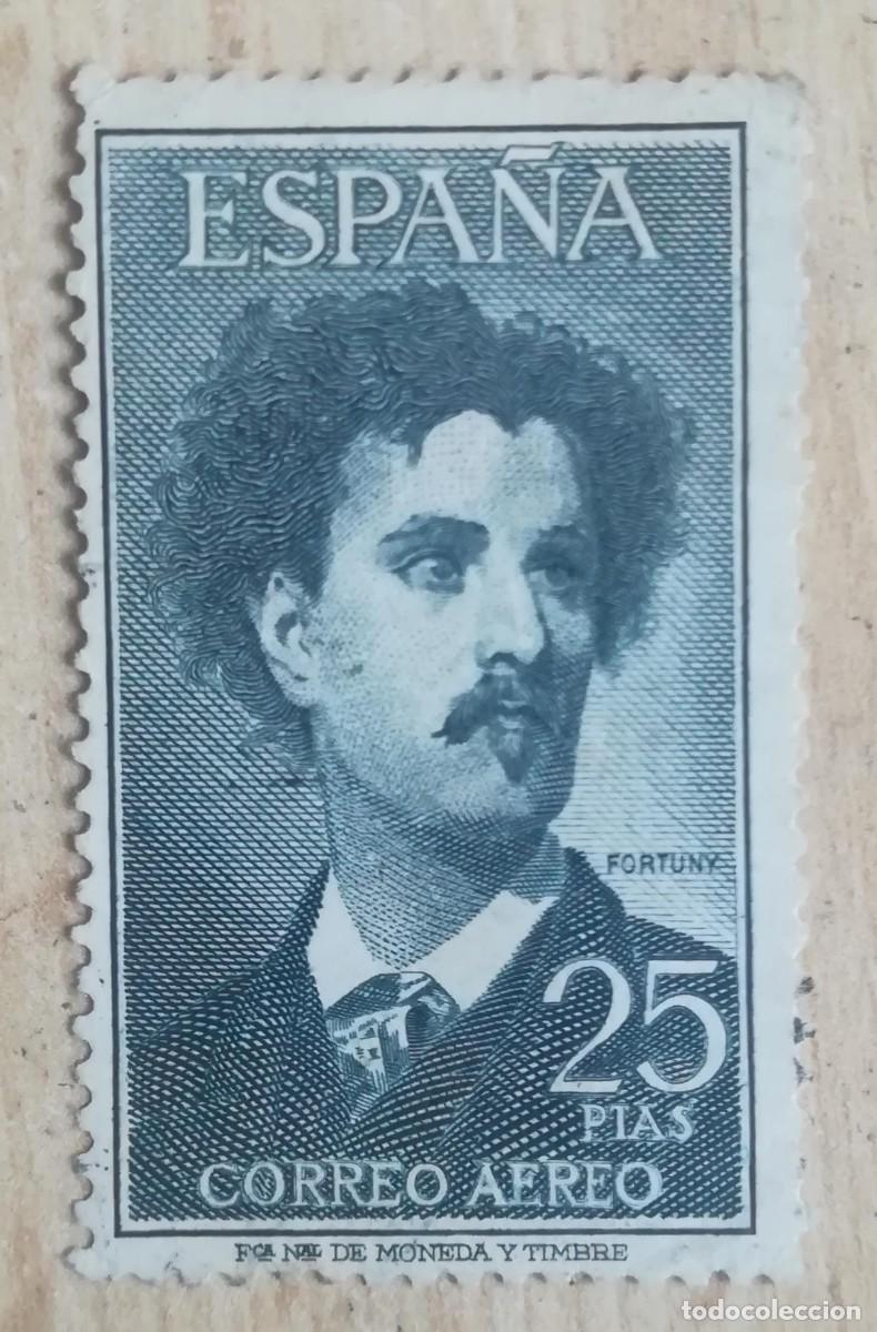 Sellos: Mariano Fortuny. EDIFIL N&ordm; 1164. Correo aereo
