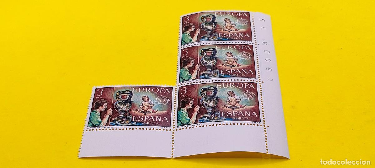 Sellos: Espa&ntilde;a 1976. Edifil 2316. Europa-CEPT. Jarr&oacute;n de Talavera. Nuevos. Bloque de 4