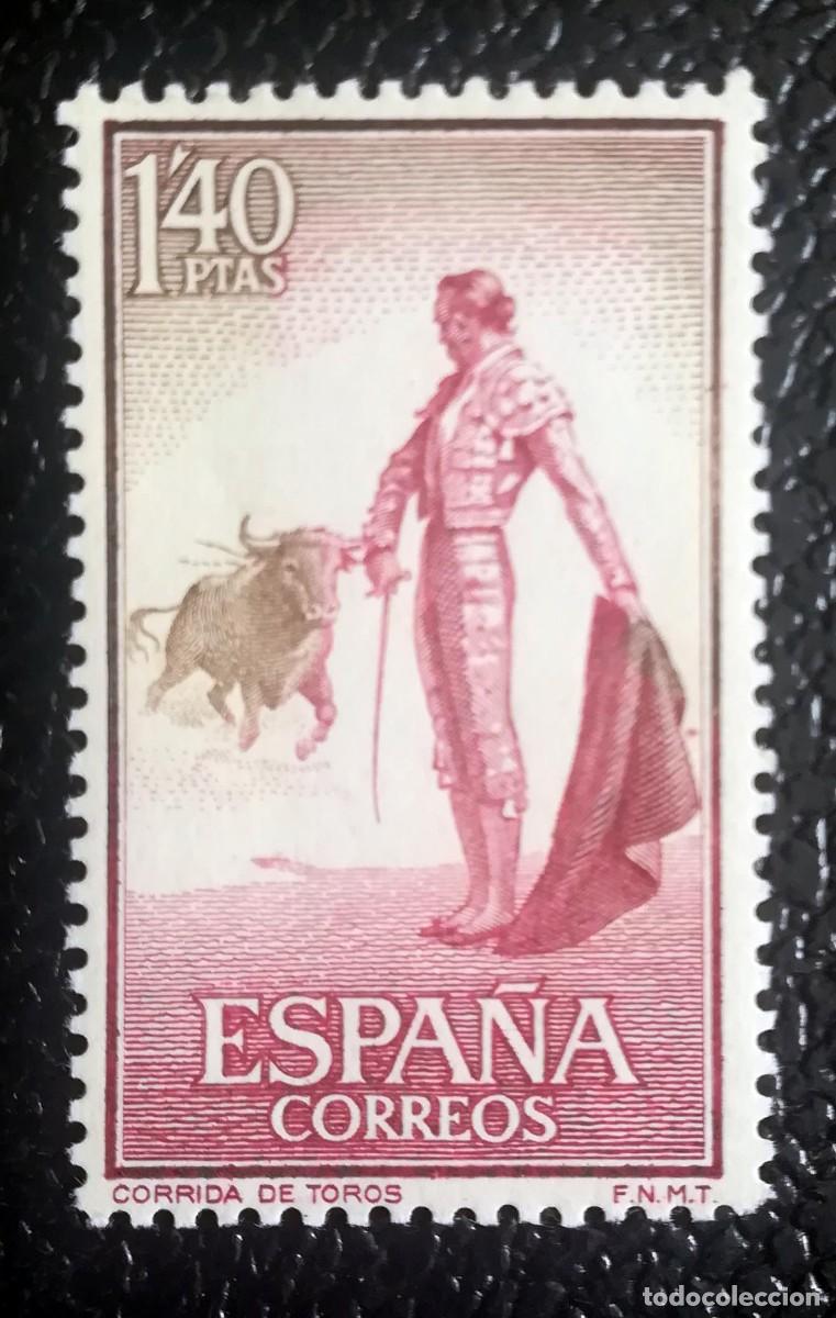 Sellos: Serie Fiesta Nacional. Tauromaquia. Corrida de toros. 1960. Edifil 1262.