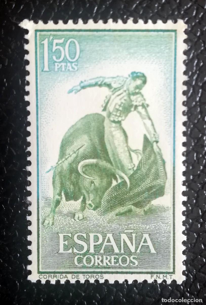 Sellos: Serie Fiesta Nacional. Tauromaquia. Corrida de toros. 1960. Edifil 1263