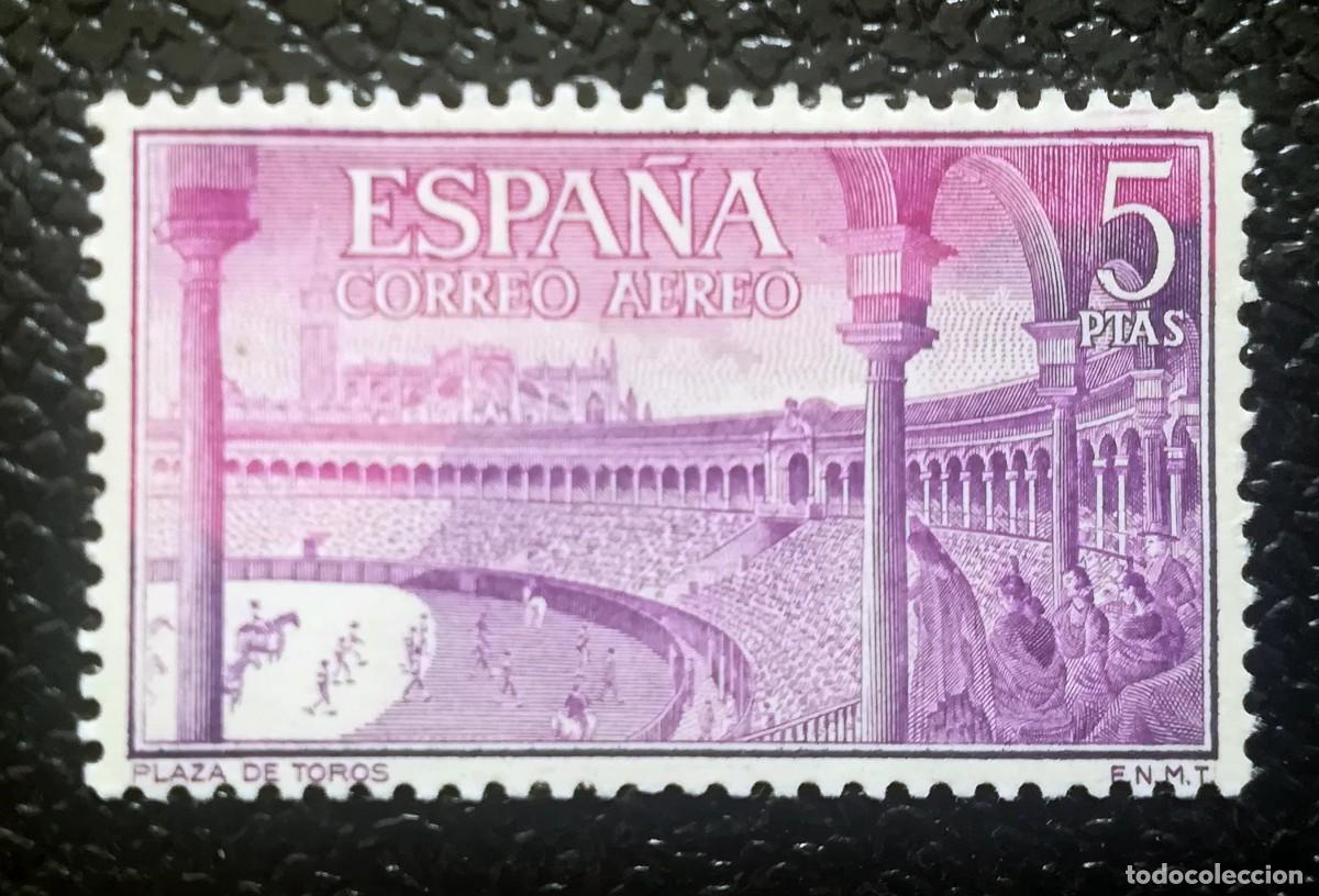 Sellos: Serie Fiesta Nacional. Tauromaquia. Plaza de toros. 1960. Edifil 1269