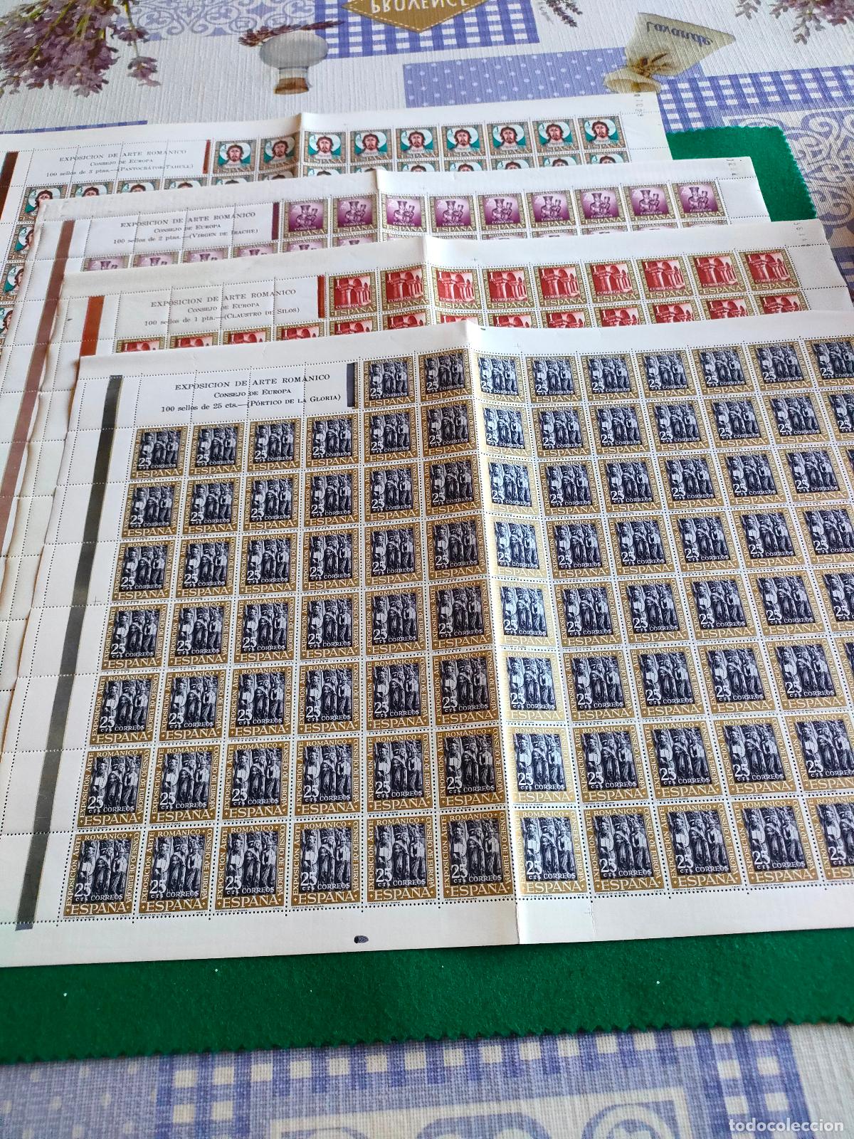 Sellos: EDIFIL 1365-68 NUEVOS EN PLIEGO 100 SERIES