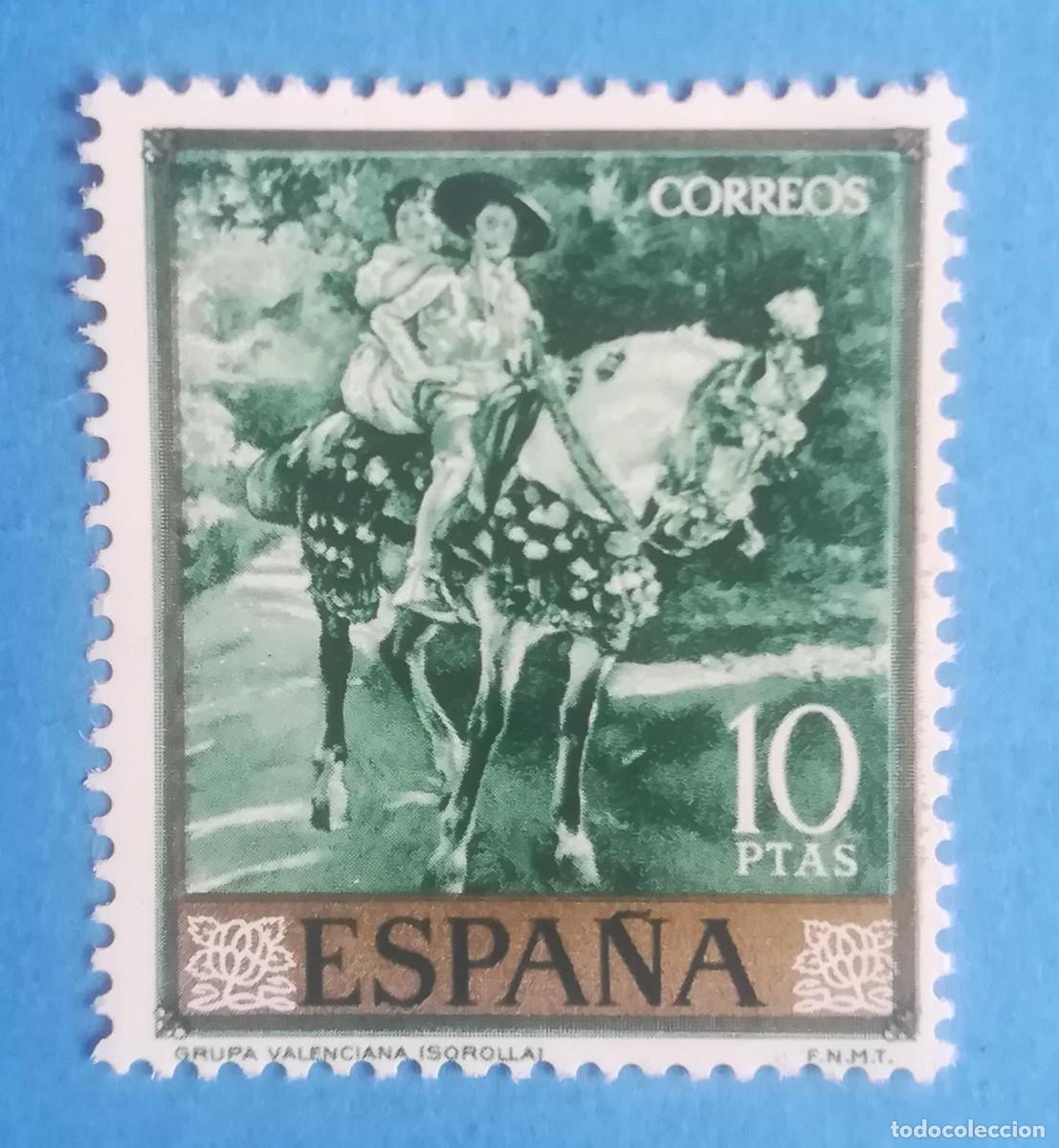 Sellos: Grupa valenciana (Joaqu&iacute;n Sorolla). Edifil 1575