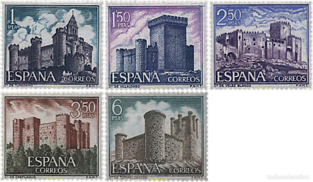Sellos: 84757 MNH ESPA&Ntilde;A 1969 CASTILLOS ESPA&Ntilde;OLES