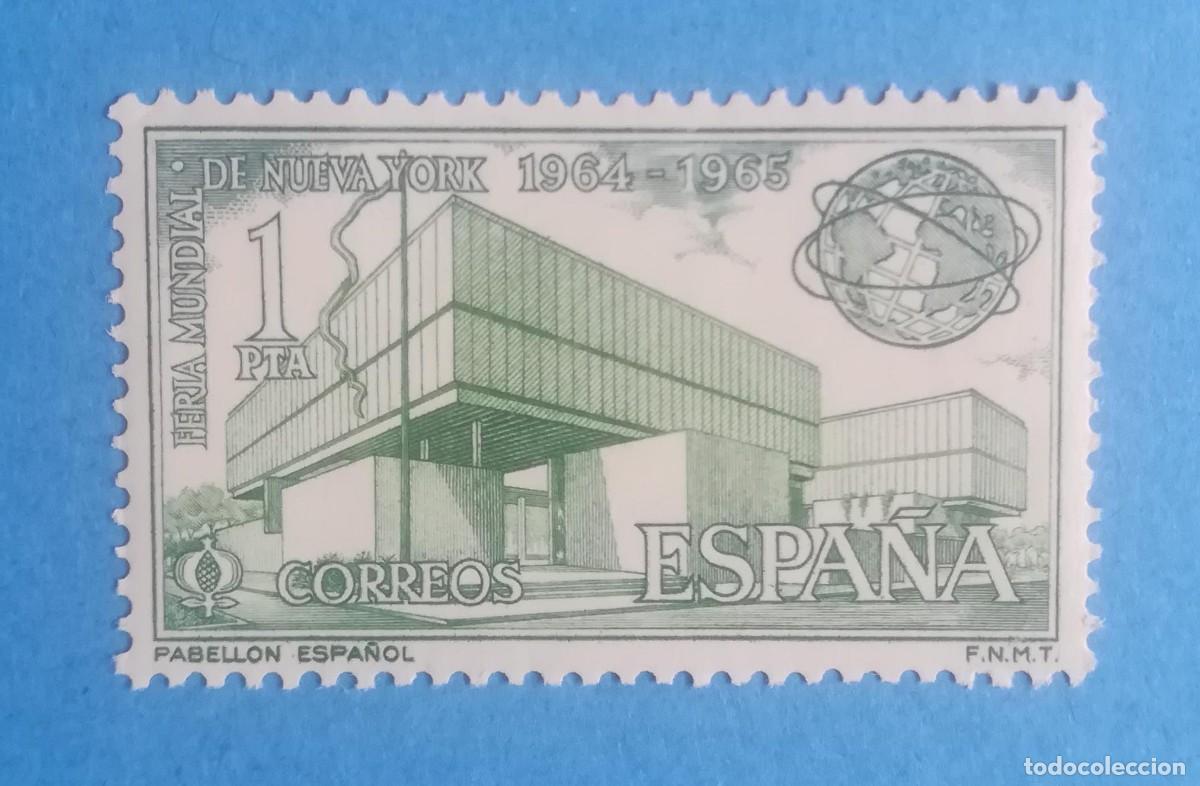 Sellos: Pabell&oacute;n Espa&ntilde;ol en la Feria Mundial de Nueva York (1964-1965). Edifil 1590. Nuevo sin fijasellos.