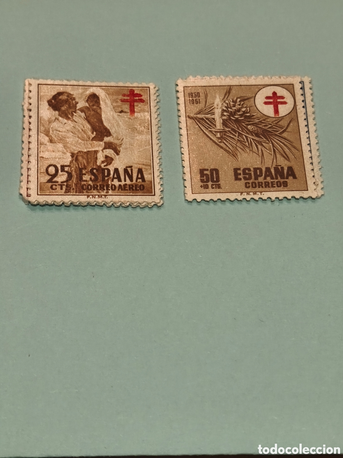Sellos: 2 series completas del 2 centenario de Espa&ntilde;a nuevas con goma** ver imagenes