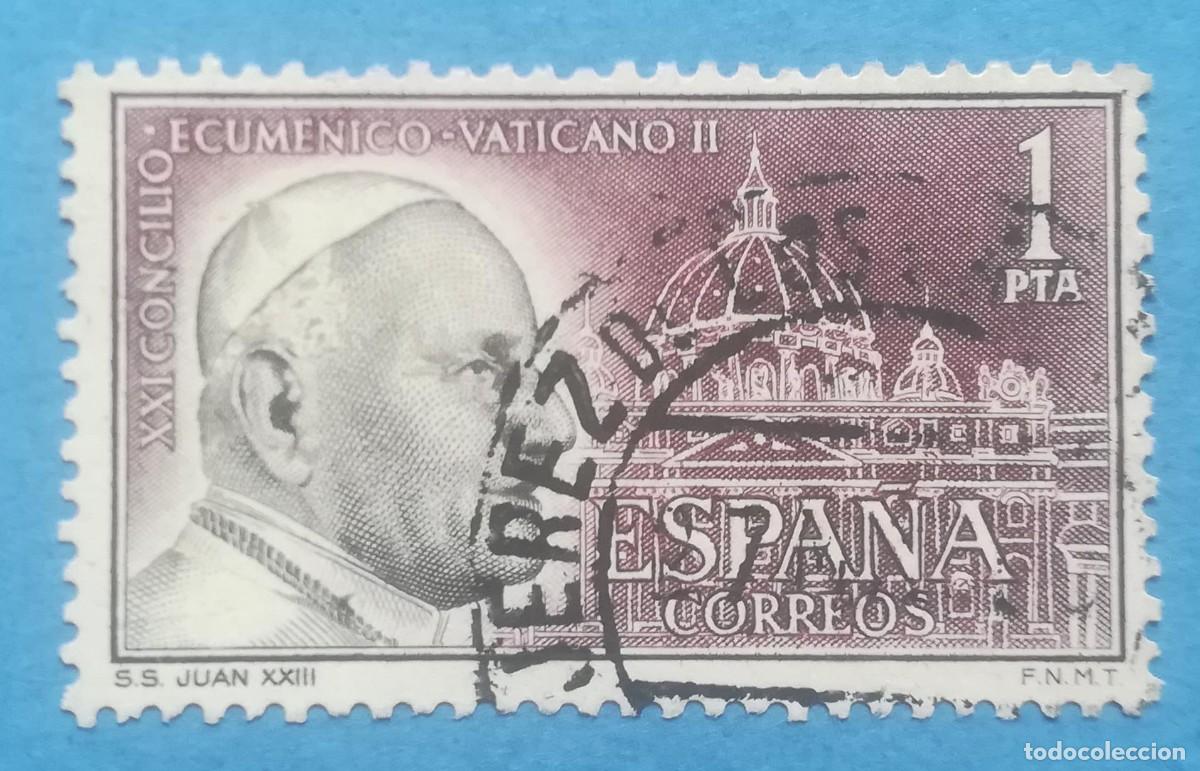 Sellos: XXI Concilio Ecum&eacute;nico Vaticano II. Edifil 1480. Nuevo sin fijasellos.