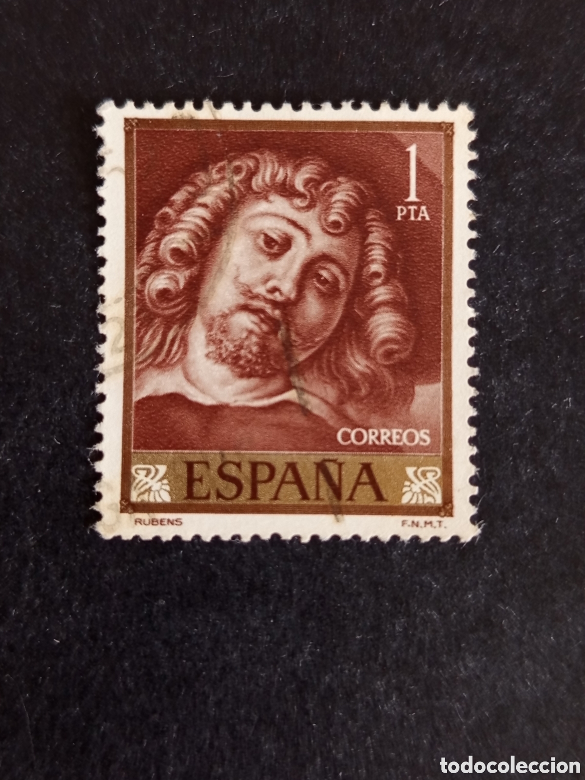 Sellos: Espa&ntilde;a, 1962. Pedro P. Rubens. Autorretrato. Edifil 1435. Pedido m&iacute;nimo 3 &euro;. Ver fotos.