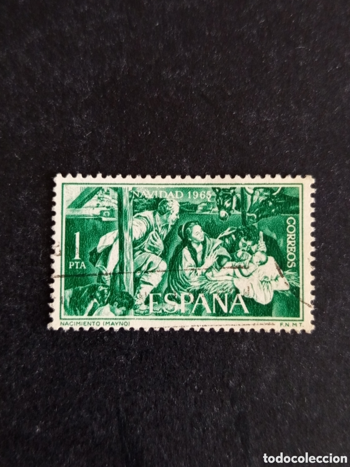 Sellos: Espa&ntilde;a, 1965. Navidad . Nacimiento ( Mayno). Edifil 1692. Pedido m&iacute;nimo 3 &euro;. Ver fotos.